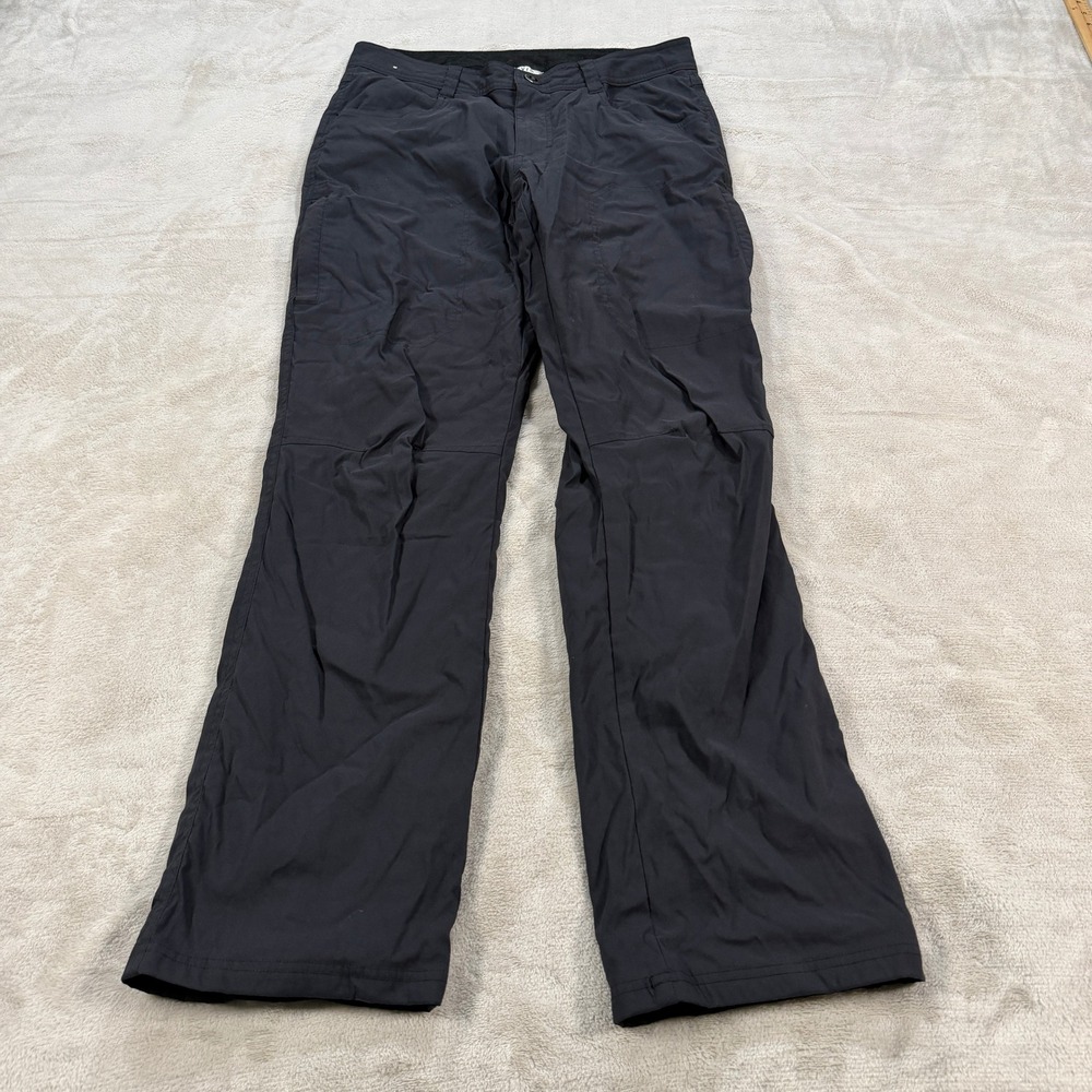 Orvis Mens 32x32 Black Fleece Lined Stretch Hiking Pants Outdoor Winter Casual